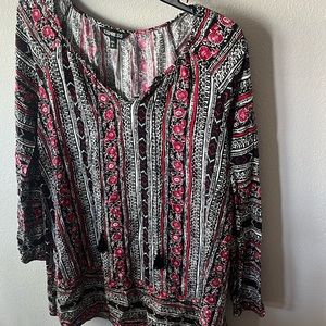 Express adult small, mini pattern dress